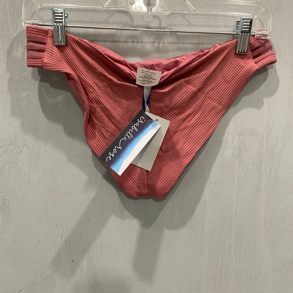 Isabella Rose pink Queensland Maui Tab Side Hipster Bikini Bottom - Picture 4 of 4